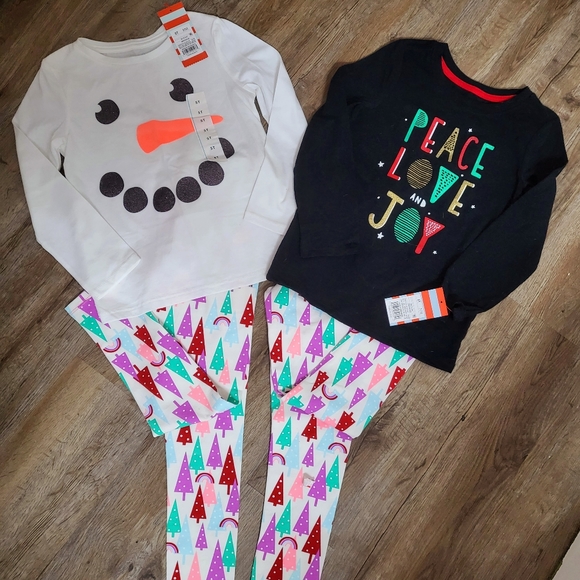 NWT Cat & Jack Holiday Bundle - Picture 1 of 3